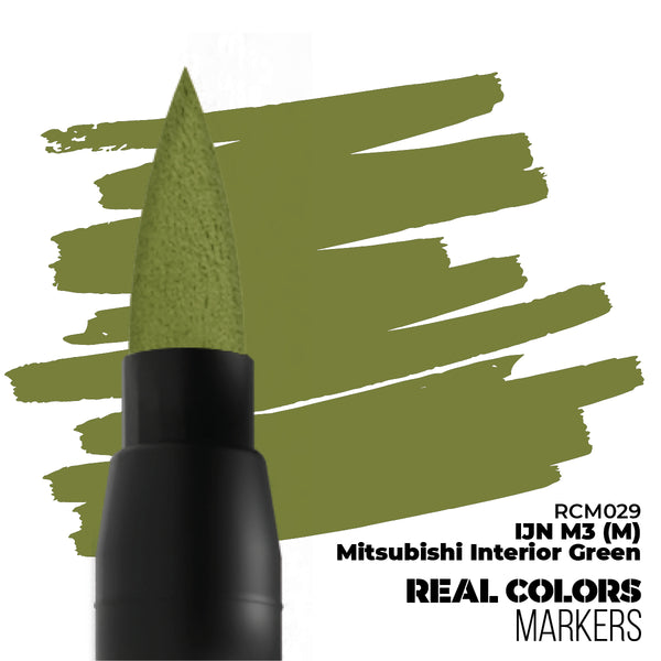 AK Interactive Real Colour Marker - IJN M3 (M) MITSUBISHI INTERIOR GREEN