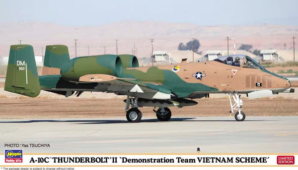 Hasegawa 1:72 A-10C Thunderbolt II Demonstration Team Vietnam Scheme