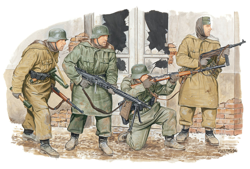 DRAGON 1/35 MILITARY WW2 German Panzer Grenadiers (Kharkov 1943)