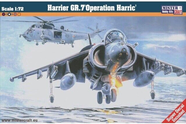 MisterCraft 1:72 Harrier Gr.7 Operation Harrick