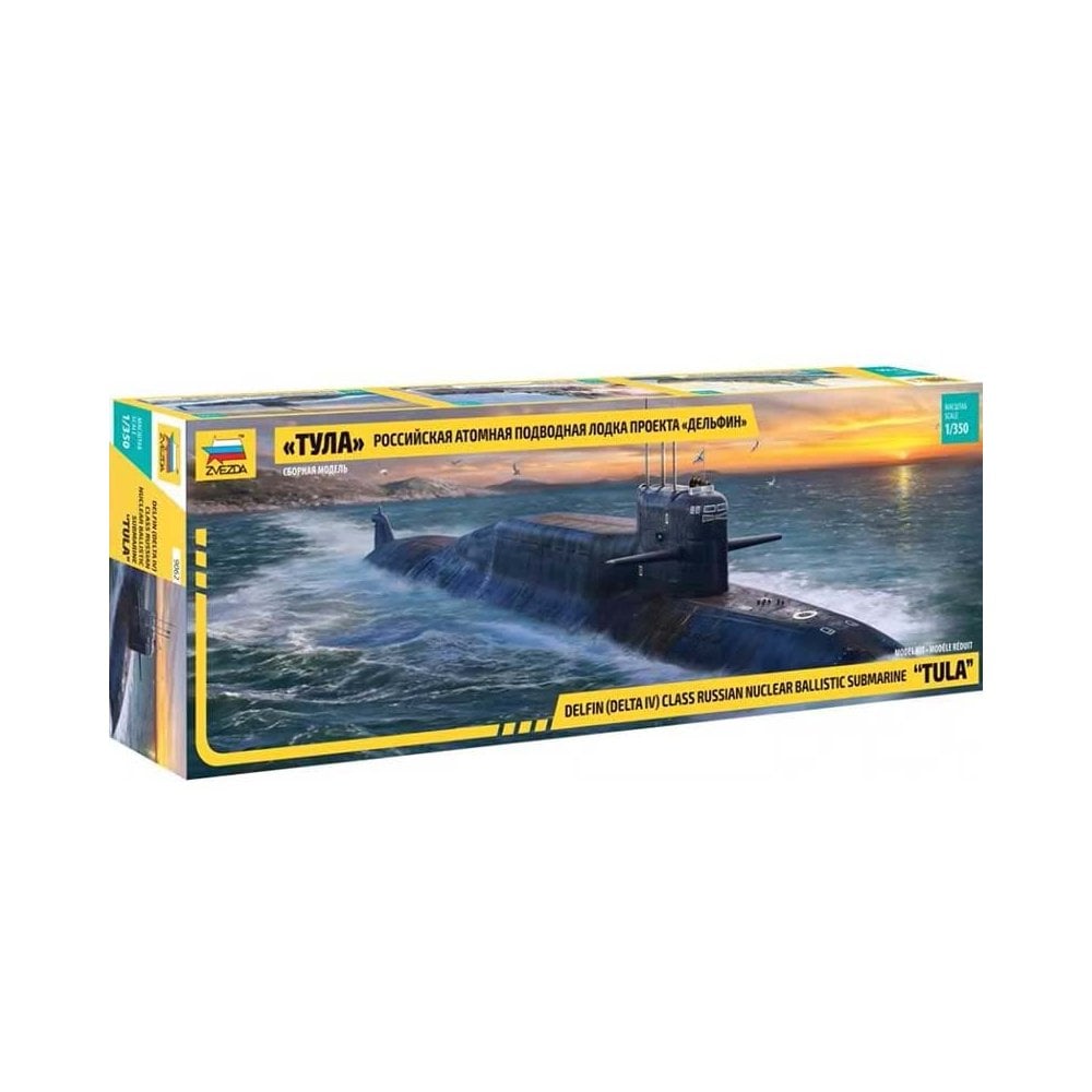 Zvezda 1/350 Russian Nuclear Ballistic Submarine Tula Zvezda