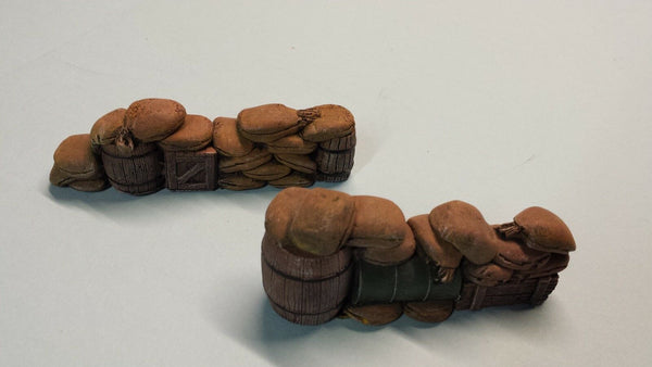 FoG Models 1/35 Scale Sandbag Defences 2pk,