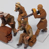 1/35 scale WW2 British LRDG truck crew (4 Figs)