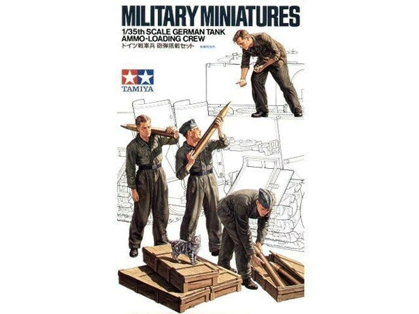 Tamiya 1/35 scale WW2 German Tank Ammo-Loading Crew