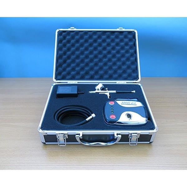 Expo - Super Detail Gravity Feed Airbrush and Compressor Set