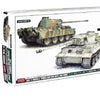 Hasegawa 1:72 Tiger I and Panther G German Army Main Battle Tank Combo Set Kit