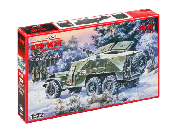 ICM 1/72 Russian BTR-152K, Armoured Personnel Carrier