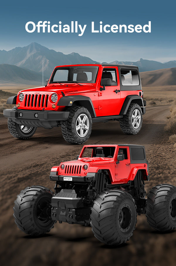 EE ROCK CRAWLER Jeep Wrangler RC Crab-Stunt Monster Truck