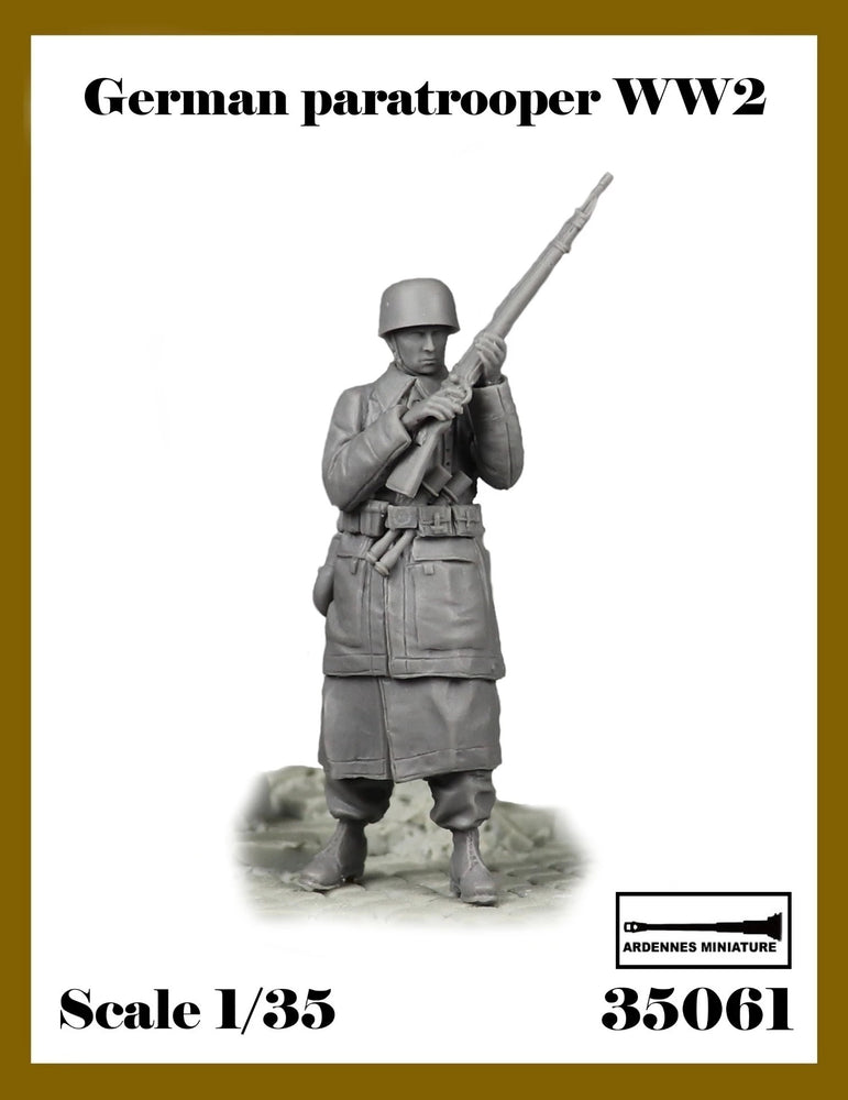 ARDENNES MINIATURE 1/35 WW2 German paratrooper WW2 #4