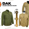 AK Interactive GEN 3 - DAK SOLDIER UNIFORM COLORS 3G PAINT SET