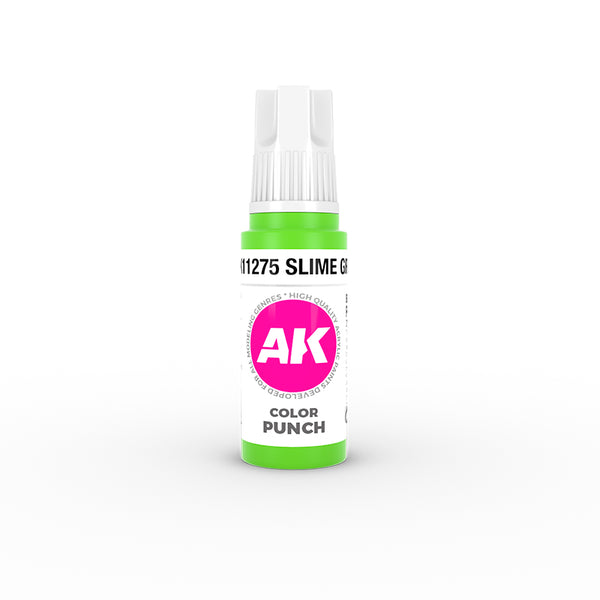 AK Interactive Slime green COLOR PUNCH 17 ml