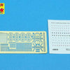 ABER 1/35 WW2 German helmet liners, chin- straps, badges Figure detailing sets (etched)
