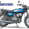 Hasegawa 1/12 1991 Kawasaki 500-SS/Mach III (H1A) Blue Model Kit