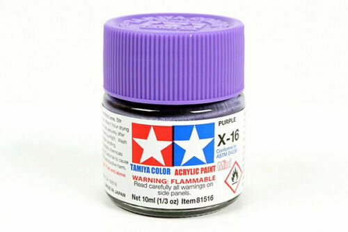 Tamiya Gloss Acrylic Paints X1 - X35 Model Paint 10ml Jars