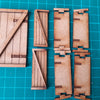 FoG Models 1/35 Scale Window Shutters (Resin)