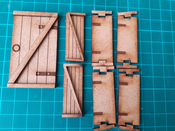 FoG Models 1/35 Scale Window Shutters (Resin)