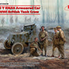 ICM 1/35 WW1 Model T RNAS Armoured Car with WWI British Tank Crew