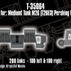 Quick Tracks 1/35 scale WW2 track upgrade U.S. Medium Tank M26 (T26E3) Pershing, type T82