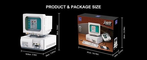 Pantasy ORIGINAL Retro 90s Desktop PC - 1634 pcs