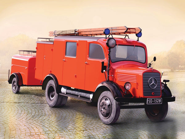 ICM 1/35 WW2 L1500S LF 8, German Light Fire Truck