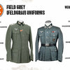 AK Interactive GEN 3 - GERMAN FIELD GREY UNIFORMS 3G PAINT SET