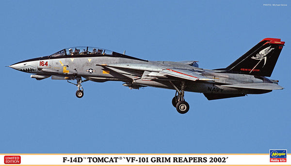 Hasegawa 1:72 F-14D Tomcat VF-101 Grim Reapers 2002 Kit