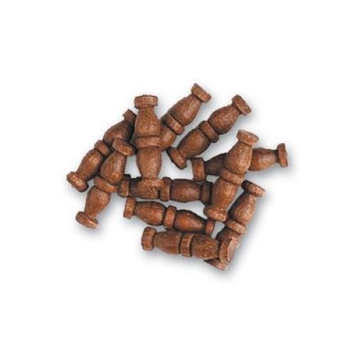 ARTESANIA ACCESSORIES DOUBLE COLUMN WALNUT 12mm (Pack of 15)