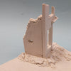 FoG models 1/35 scale House ruin #4 Building and Base size – 240mm x 170mm