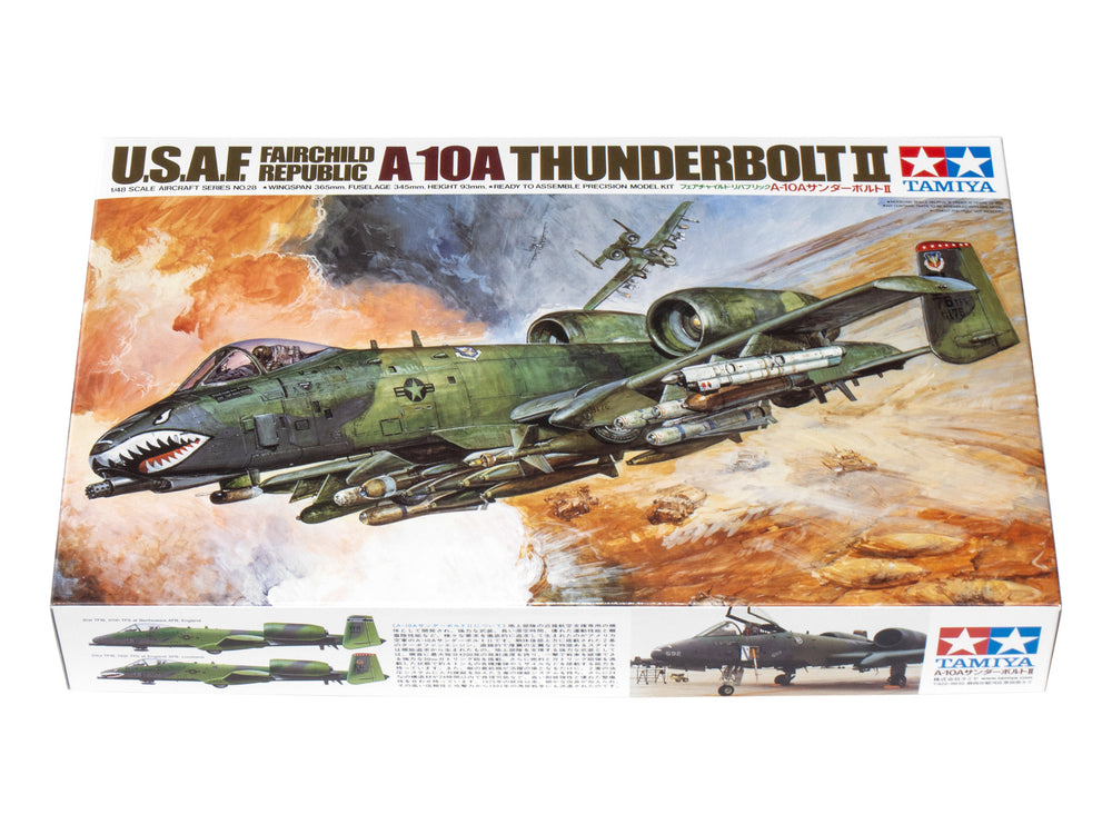 TAMIYA 1/48 AIRCRAFT USAF Fairchild Republic A10A Thunderbolt II plane model kit