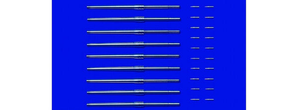 TAMIYA 1/350 SHIPS METAL 46CM GUN BARREL & SHELL upgrade set