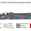 Italeri 1/72nd scale model kit Jaguar T.2 RAF Trainer.