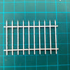 135 scale Laser cut railings - 50mm long 32mm high