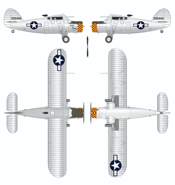 Dora Wings 1/72 Scale Noorduyn UC-64A Norseman