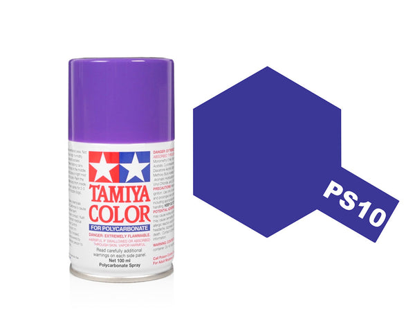 Tamiya 100ml Polycarbonate Lexan PS for RC Car Model Spray Paint PS-1 to PS-63