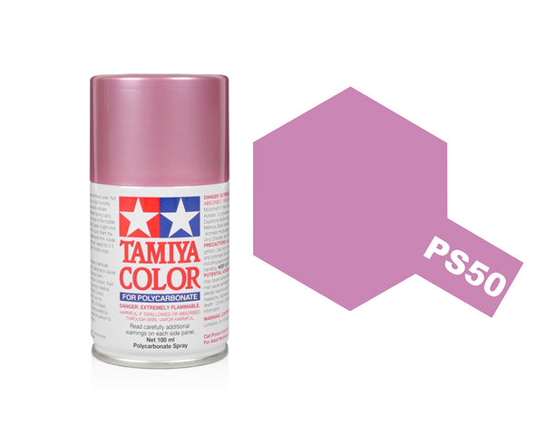 Tamiya 100ml Polycarbonate Lexan PS for RC Car Model Spray Paint PS-1 to PS-63