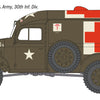 Italeri 1/35 scale MILITARY WW2 US Dodge WC54 Ambulance model kit