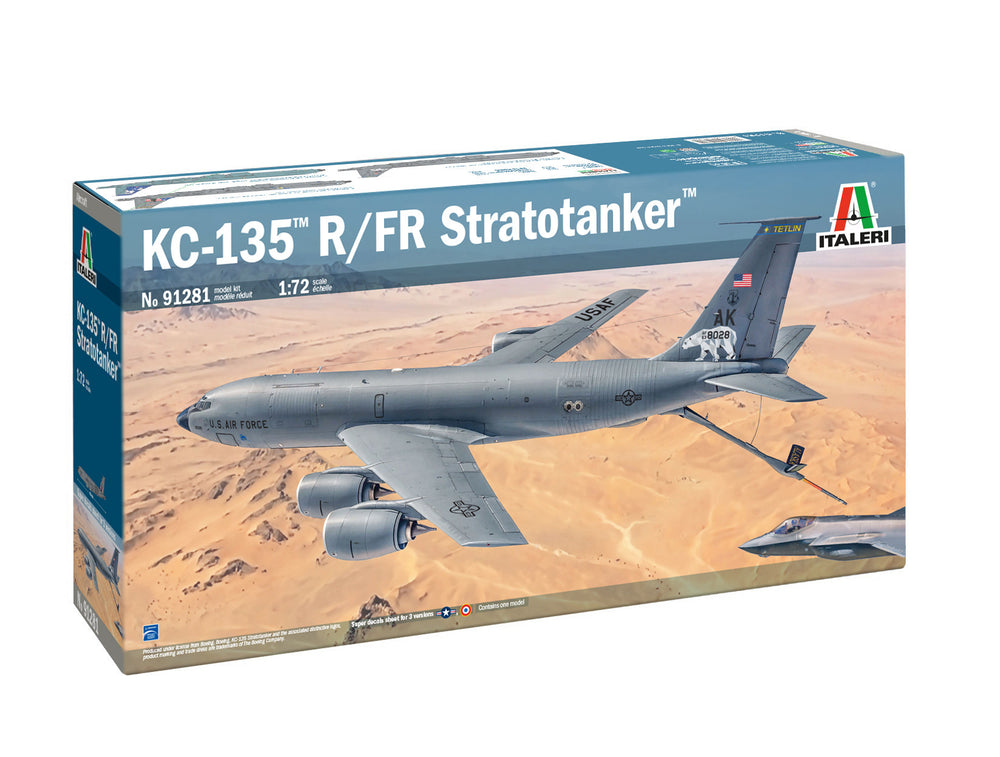 Italeri 1/72 AIRCRAFT KC-135 R/FR Stratotanker Aerial Refulling Aircraft
