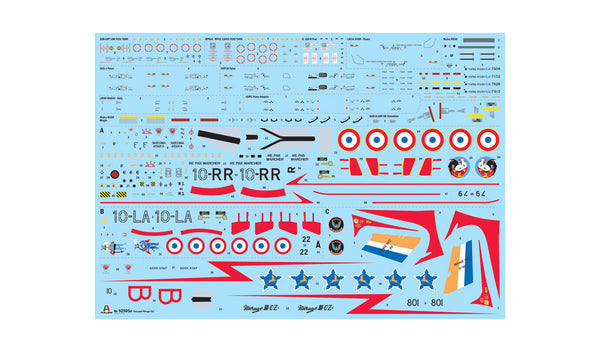 Italeri 1/32 AIRCRAFT Dassault Mirage IIIC Interceptor Aircraft
