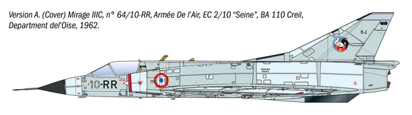 Italeri 1/32 AIRCRAFT Dassault Mirage IIIC Interceptor Aircraft