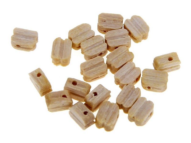 ARTESANIA ACCESSORIES SINGLE BLOCK BOXWOOD 4mm (Pack of 20)