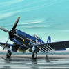Italeri 1/72 scale WW2 USN Corsair F-4 U4-B plane model kit