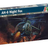 Italeri 1:72 Scale U.S. Army Special Forces AH-6 Night Fox Helicopter model kit