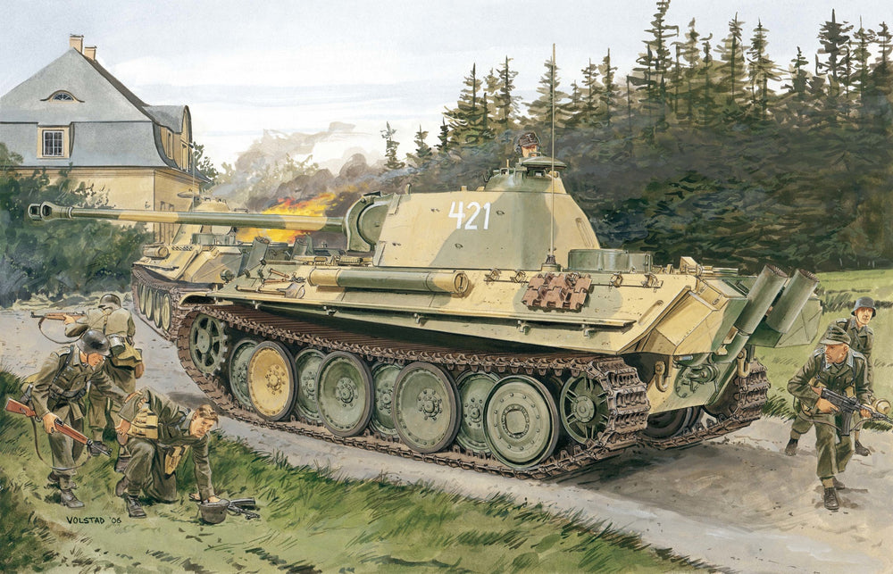 Dragon 1/35 scale WW2 German Sd.Kfz.171 Panther G (2 In 1 Premium Edition)