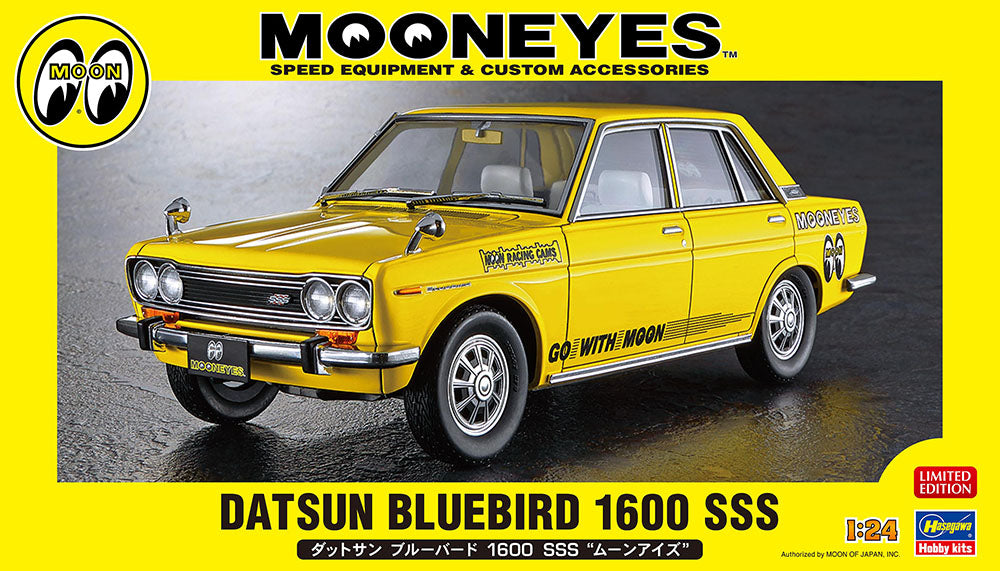 Hasegawa 1:24 Datsun Bluebird 1600 SSS - MOONEYES
