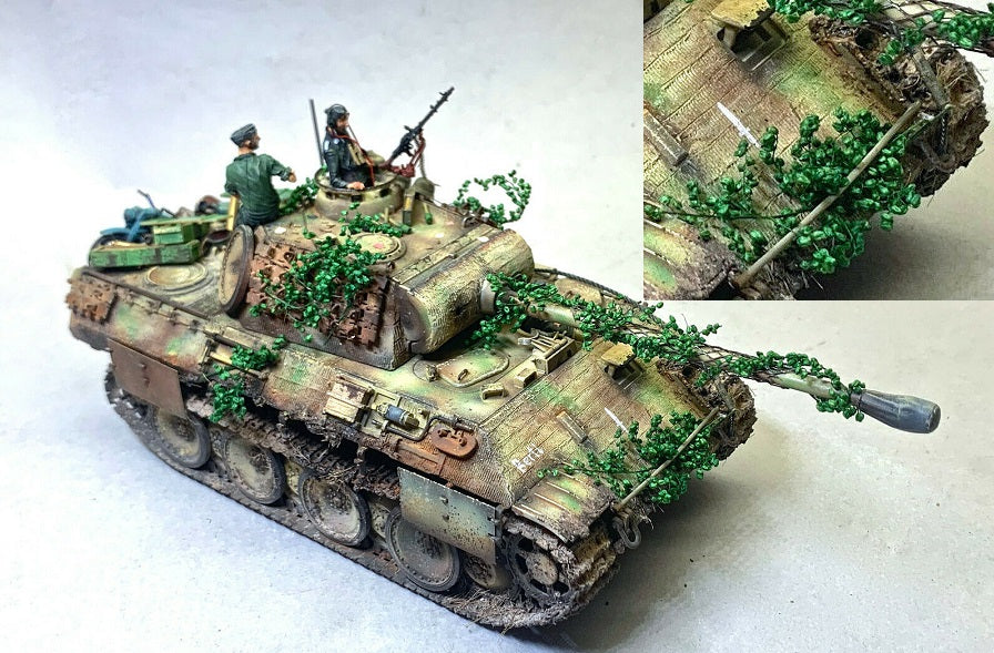 FoG Models 1/35 Scale Dried flowers for hedges - trees - flowers Sea Foam tree