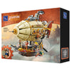 Pantasy ORIGINAL Steampunk Airship - 1949 pcs