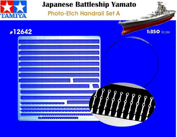 TAMIYA 1/350 Scale Ships Photo-Etched Handrail upgrade Set A