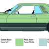 Italeri 1/24 scale Mercedes 500 SLC car model kit