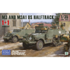 Andys Hobbies 1/35 scale WW2 M3 / M3A1 U.S. WWII Halftrack DOUBLE COMBO