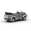 Build Army Brick building model WW2 German Kubelwagen Car